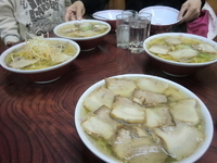 「肉そば」@坂内食堂 喜多方本店の写真