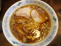 「中華そば（大盛）」@豆天狗 本店の写真