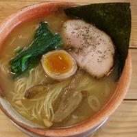 「あってり塩・大盛 750円」@あってりめんこうじの写真