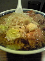 「ラーメン180g+豚増し￥700」@らーめん こじろう526 日暮里店の写真