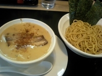 「味噌つけ麺【あつもり】 （麺少なめ・サービスのり）」@つけめん番長 銀の写真