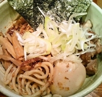 「特製塩汁なし（200g）750円」@らーめん 破顔の写真