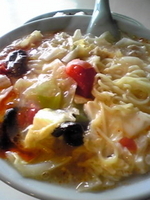 「酸辣湯麺￥900」@十八番の写真