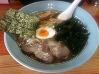 「わかめラーメン+大盛り（￥650+￥100）」@和風ラーメン 鼓の写真