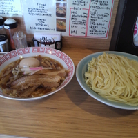 「つけ麺全部のせ(中盛)」@つけそば専門店 楽庵の写真