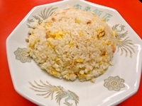 「Aセット（ラーメン+半チャーハン） ￥750」@中華料理 宝来飯店の写真