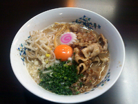 「肉玉そば 塩（850円）」@Ra-men Boogieの写真