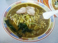 「カレーらーめん」@味の大王 室蘭本店の写真