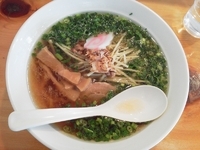 「青ねぎしょうがらーめん」@手打ち屋 麺次郎の写真