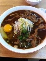 「支那そば（小）肉玉入り」@支那そば 巽屋の写真