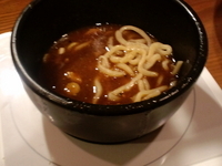 「醤油つけ麺」@麺屋 天翔の写真