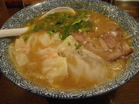 「濃厚雲呑麺（850円）」@広州市場 五反田店の写真