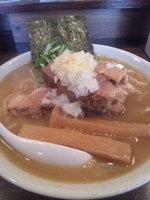 「葉月肉麺+大盛り」@らぁめん 葉月 不動前店の写真