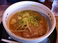 「あっさり塩らーめん」@らぁめん 夢屋台 西宮店の写真