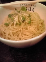 「つけ麺800円」@江戸前煮干中華そば きみはん 五反田店の写真