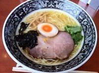 「柚子塩らーめん（900円）」@中村屋@WeST PArK CaFE レイクタウンアウトレットの写真