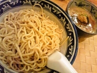 「【夜限定】魚介つけ麺 大盛り（2玉）」@自家製麺 のぼるの写真