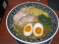 「チャーシュー麺（塩）950円大盛100円+味玉100円」@中村屋@WeST PArK CaFE レイクタウンアウトレットの写真