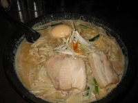 「みそらぁめん 味玉(クーポン) 700円」@麺処 くるり 高円寺店の写真