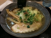 「和風ラーメン・塩+ワンタン(¥650+¥200)」@麺家 Dragon Kitchenの写真