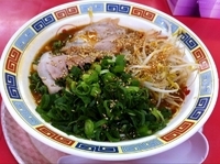 「ちょい辛麺（坦坦麺風）」@もっこす 板宿店の写真