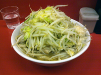 「極太小ラーメン（800円）」@ラーメン 学の写真