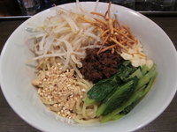 「汁なし坦々麺（880円）」@自家製麺 ほうきぼし 志茂店の写真