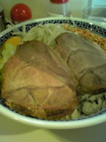 「油そば（限定品）￥750」@麺家ぶんすけの写真