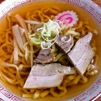 「極太手打ちラーメン」@食堂なまえの写真