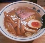 「中華そば+味玉」@和風ラーメン和鉄 四谷店の写真