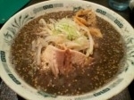 「黒ゴマラーメン」@日高屋 上野広小路店の写真