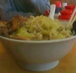 「特製湯麺」@塩山館食堂の写真