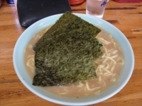 「ラーメン大盛り600円&小カレーランチセット300円」@岡本屋の写真