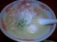 「鶏白湯らーめん」@麺・酒処 ぶらりの写真