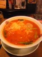 「太陽のチーズラーメン」@太陽のトマト麺 水道橋店の写真