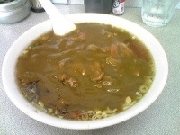 「カレーラーメン大盛 570円+70円」@カツミ軒の写真