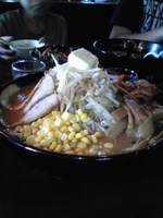 「かち盛りジャンボらーめん」@ほくしん 柏豊四季店の写真