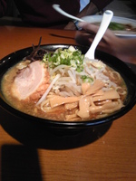 「ブーラーメン（特盛）ニンニク」@つけめん 眞司の写真