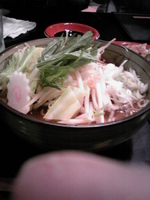 「こってり味噌ラーメン野菜増し（大盛り）+ジャンボ餃子」@麺屋かとうの写真