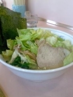 「レタスラーメン 麺固」@ラーメン 中島家の写真