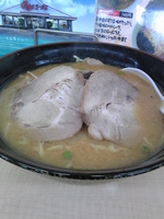 「味噌ラーメン（大盛り）+ライス（2杯）」@くるまやラーメン 三郷高洲店の写真