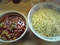「辛野菜つけ麺中盛りあつもり（850円）」@七福神 池袋店の写真