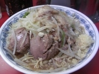 「大豚」@ラーメン二郎 目黒店の写真