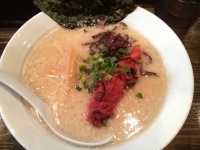 「博多らぁめん+自家製明太子」@博多らぁめん これ一の写真