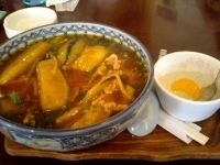 「ナスソバ」@桃園の写真