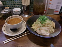 「ちょい辛つけ麺」@エース軒の写真
