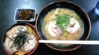 「ラーメン・チャーシュー丼set」@いっちょいっちょの写真