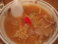 「ミニ中華そば(550円)」@中華そば 一力 新横浜ラーメン博物館店の写真