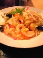 「皿うどん+餃子セット」@華らんたんの写真