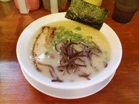 「ラーメン（バリカタ）」@博多長浜ラーメン フクフクの写真